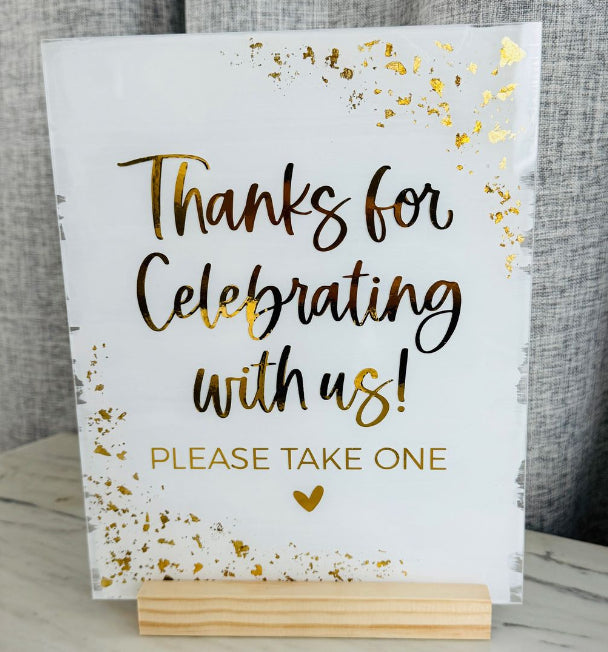 Table Signs - Luxore Creations