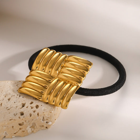 Modern Geometric Stripe Hair Accessory – Bold & Stylish Design-Luxore