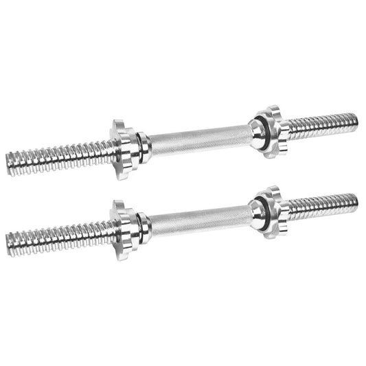 16” Spinlock Dumbbell Bars – Compact Weightlifting Handles