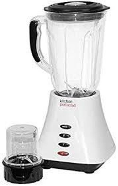 Home Goods - Kitchen Perfected Table Blender With Mill, 1.5 Litre, 400 W, Ivory White E5012WI