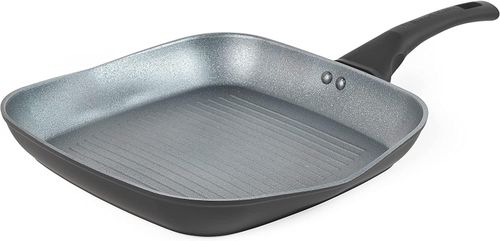 Russell Hobbs Crystaltech Graphite Non-Stick Griddle Pan- 28 Cm