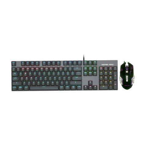 Electronics - Panther Force Mechanical Gaming Keyboard & Mouse Combo