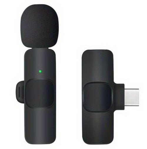 K9 Wireless Microphone Mini Plug and Play Noise Canceling 2.4GHz-Luxore