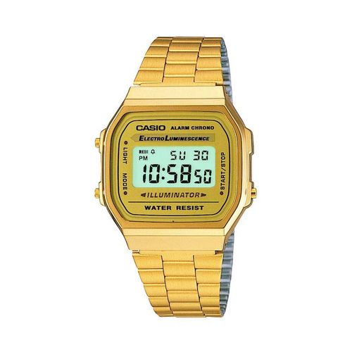 Accessories - Casio Classic Collection Gold Digital Watch A168WG-9WDF
