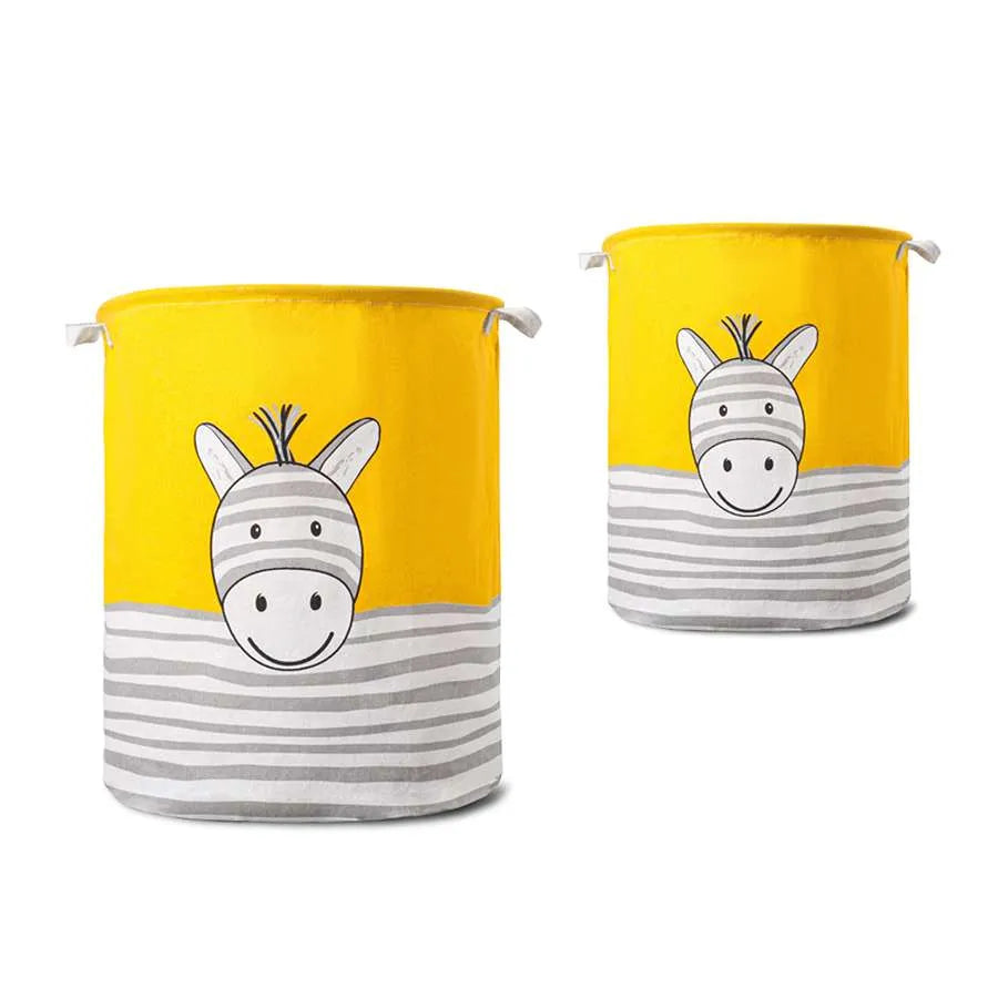 Kids' Laundry Baskets 2-Pack for nursery or bedroom~5235-7