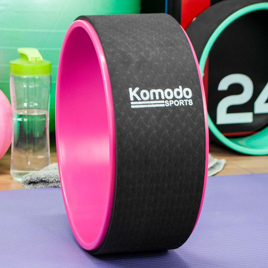 Yoga Wheel – Pink – Back Stretcher & Flexibility Enhancer